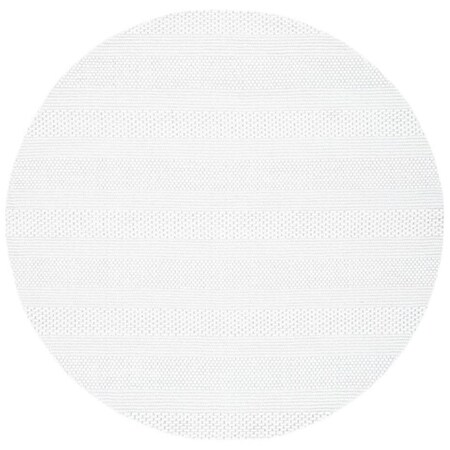 Safavieh 7 x 7 ft. Marbella Contemporary Power Loomed Round Area Rug, Ivory MRB556A-7R